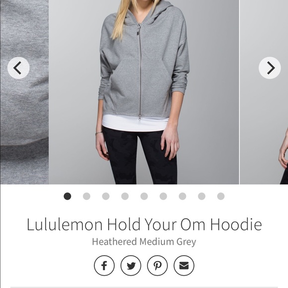 Lululemon Hold Your Om Hoodie - Picture 6 of 7